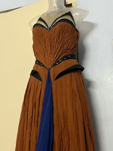 Disney Princess Pinterest Elegant Brown Maxi Dress