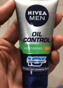 NIVEA Men Moisturiser, Oil Control Cream, 50g