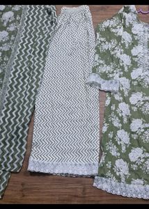 3pc Pakistani Kurta With Plazo