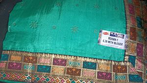 Elegant Green Saree