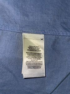 Solid Blue Ralph Lauren Shirt