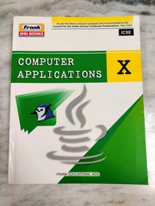 Frank Computer Applications Class 10 ICSE
