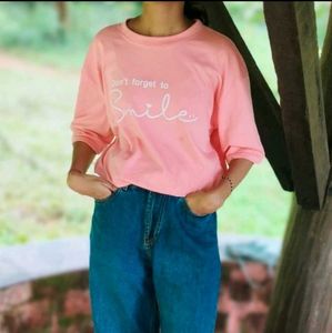 Kotty Women Printed Round Neck T-Shirt