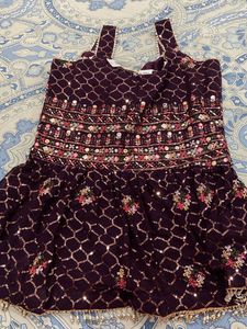 Purple Embroidered Salwar Kameez Suit