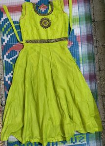 Women's Anarkali Gown/Kurti With Dupatt