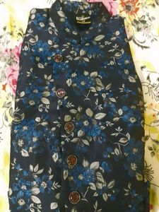 Floral Print Sherwani