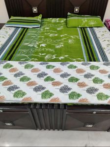 Cotton Double Bed Besheet