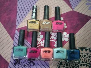 Nykaa Nail Enamel Paint (8 Pcs)