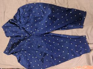 Kurta Set With RE Work Top