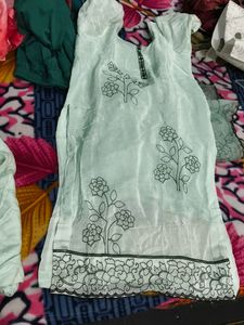 beautiful Punjabi suit heavy dupatta