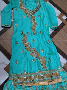 bridal gharara suit