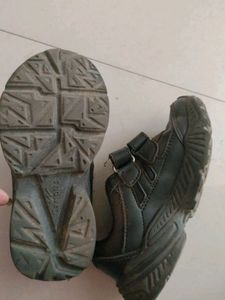 Campus kids black shoes