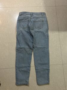 Zara Light Wash Mom Jeans