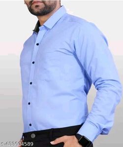 Light Blue Button-Down Shirt