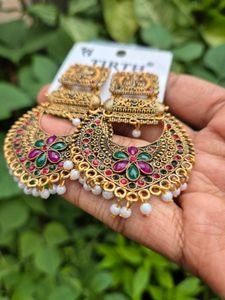 ✨ Antique Temple Jhumkas ✨