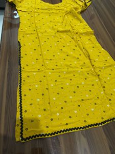 Mustard Yellow Kurta