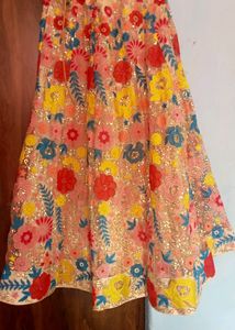 Multi Colour Designer Lehenga
