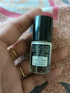 OnColour Nail Polish White