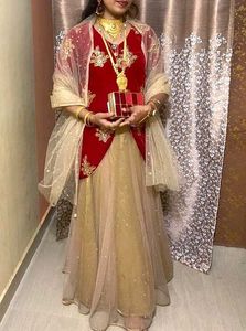 Elegant Indian Lengha Choli Set