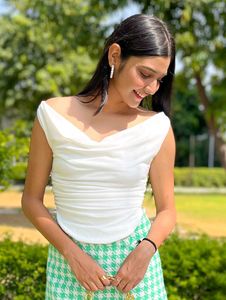 Uptownie Cow Neck Top