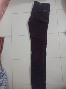Brown Velvet Jeans