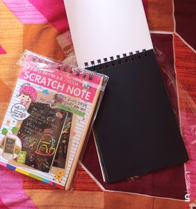 Colourful Scratch Pad For Kids Set Of 2