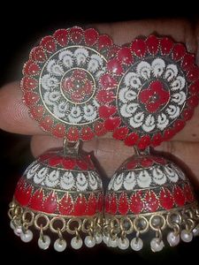Red 🍒 Jhumka