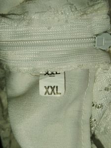 Anarkali White Net Kurti
