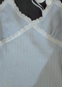 Cute Light Blue Tank Top