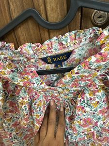 Multi Colored Floral Top