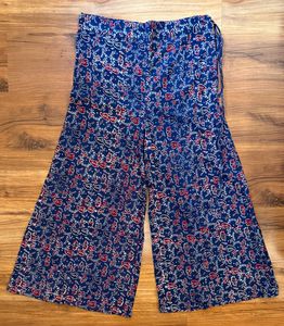 Block Printed Palazzo Pants