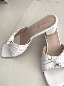 SABBAG White Bow Mules