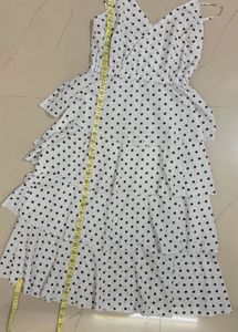 Polka Dot Ruffle Mini Dress
