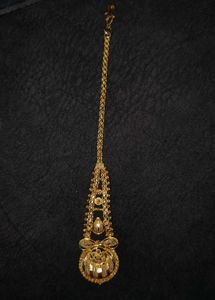 Gold Tone Indian Tikka Headpiece