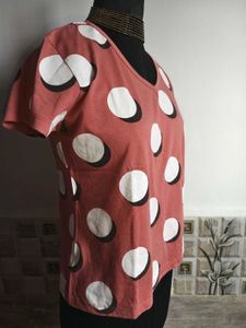 🎁Buy 1, Get 1 Free🎁,Size M/ L Polka Dot Tshirt
