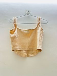 Ribbed Corset Tank Top