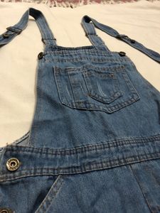 Denim Overall Dress