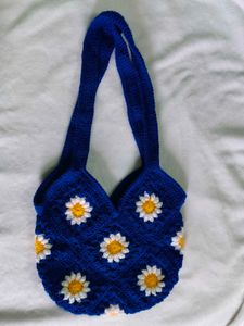 Daisy Crochet Handbag