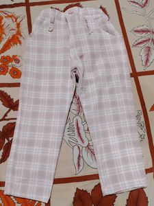 Pink Plaid Pants