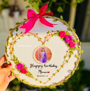 Photo Hoop Art