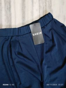 Navy Blue Shein Trousers