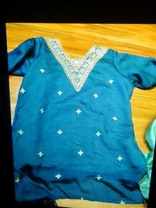 Elegant Ethnic Suit Set with dupatta