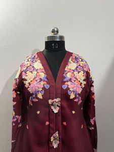 Elegant Floral Kurta