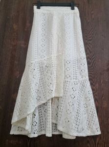 High-Low Midi Skirt