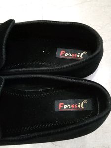 Black Velvet Party Wear Shoes | Price Negotiable