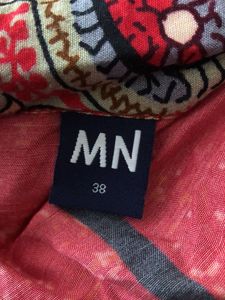 Clearance Sale ! Red Paisley Print Co -ord Set