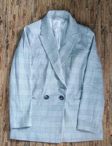 H&M Plaid Blazer