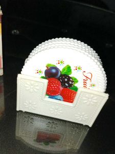 Vintage &#39;Tea Style&#39; Coaster Set