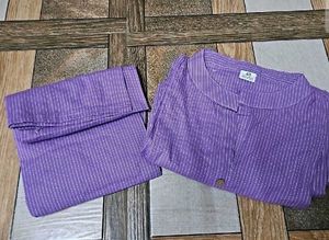 Beautiful Cotton Kurti &amp; Pant Set