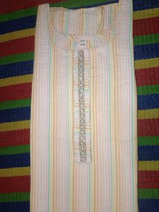 Striped Kurta ,lines  pattern kurt